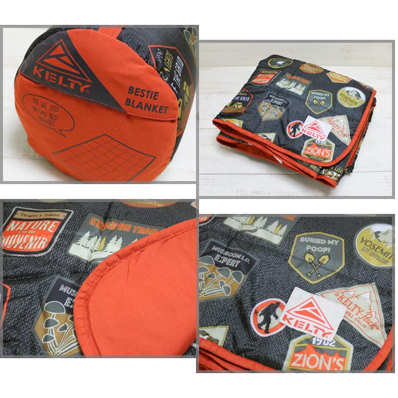 KELTY ケルティ キャンピング ベスティブランケット 中綿 ポリエステル コンパクト収納 アウトドア キャンプ 車中泊 2色展開 US企画