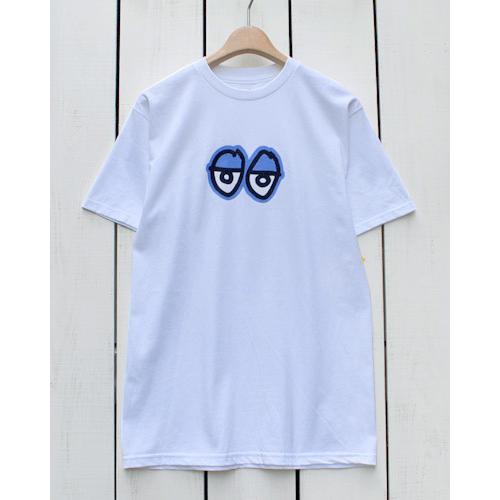 KROOKED（クルキッド） プリントTシャツ Eyes Lg ホワイト 白 SS Print 