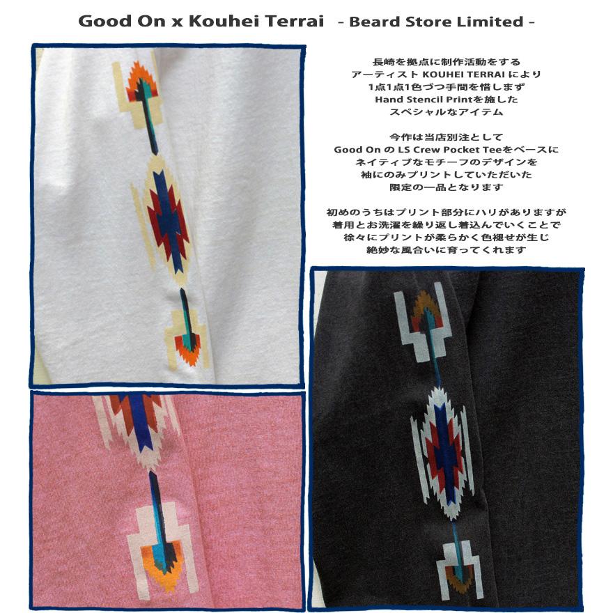 GOOD ON（グッドオン） Good On Kouhei Terrai 別注 チマヨプリント