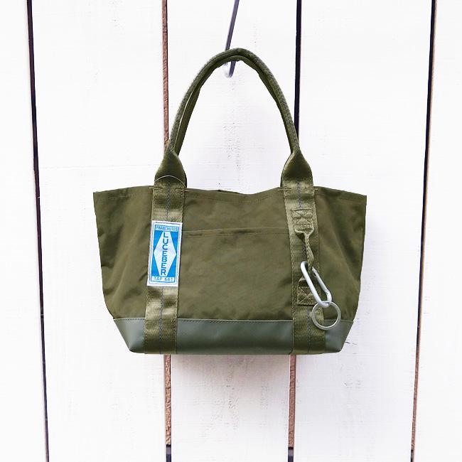 LUCEBER 別注 Military トートバッグ カーキ LUCEBER（ルースバー） トートバック S カーキ ブラック Tote Bag S