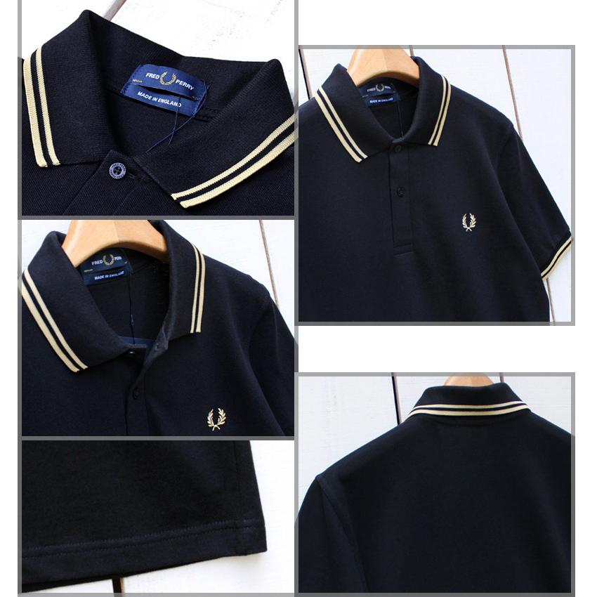FRED PERRY（フレッドペリー） ペリーシャツ ポロシャツ Twin Tipped