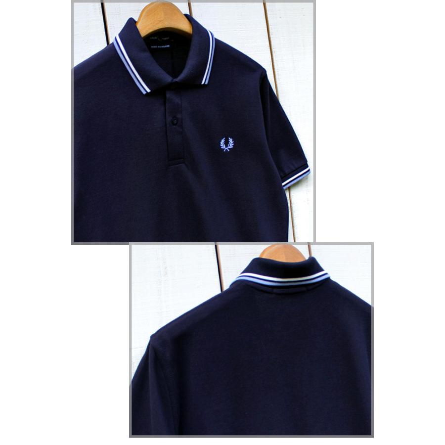 FRED PERRY（フレッドペリー） ペリーシャツ ポロシャツ Twin Tipped
