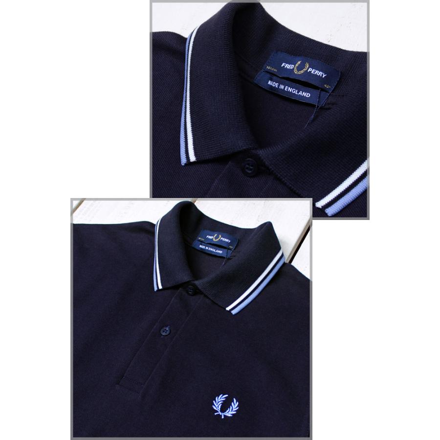 FRED PERRY（フレッドペリー） ペリーシャツ ポロシャツ Twin Tipped