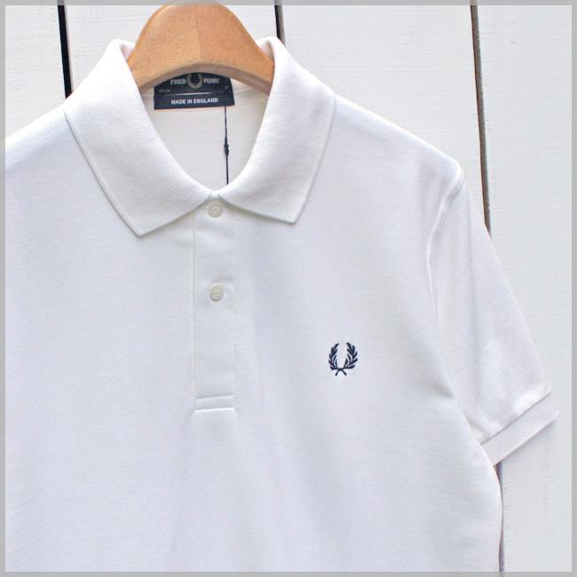 正規品 フレッドペリー FRED PERRY ポロシャツ 白 ホワイト FRED PERRY（フレッドペリー） フレッドペリーシャツ ポロシャツ