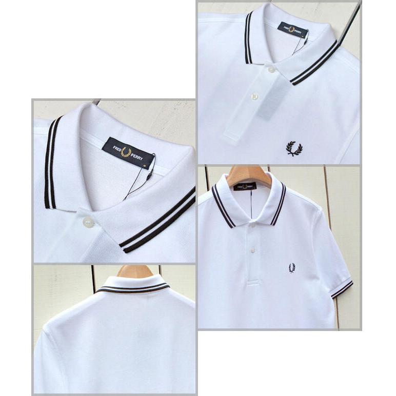 FRED PERRY（フレッドペリー） ペリーシャツ ポロシャツ Twin Tipped