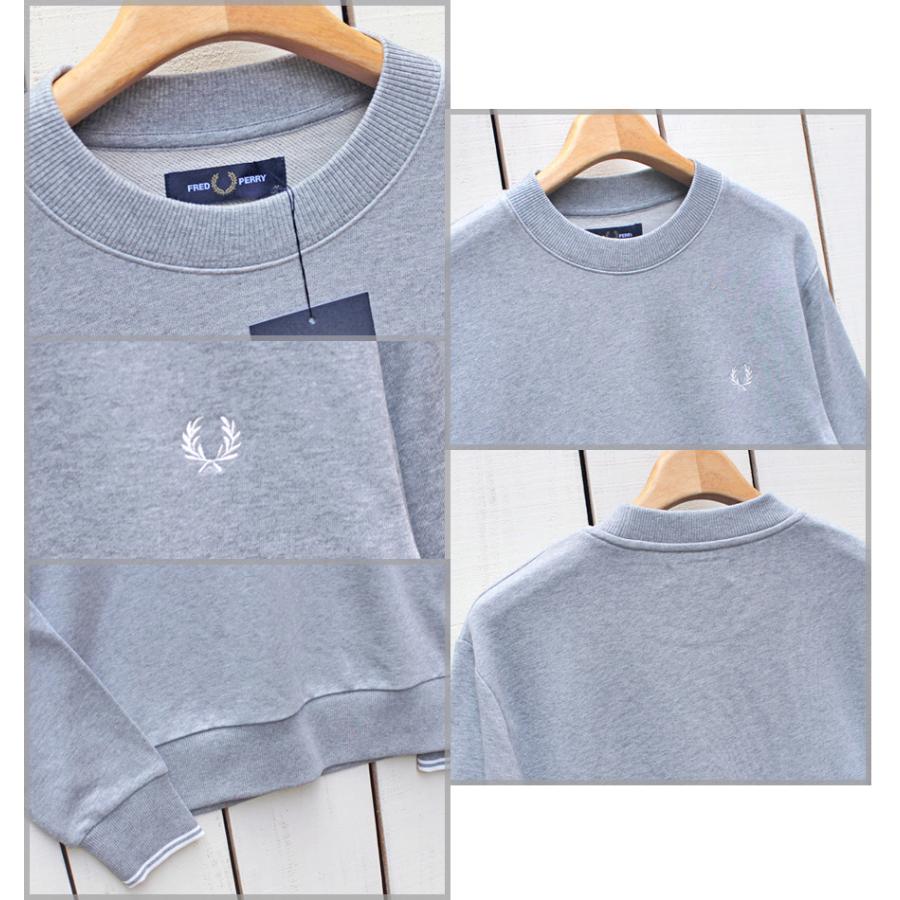 【新品】FRED PERRY フレッドペリー クルーネックスウェットシャツ FRED PERRY（フレッドペリー） クルーネックスウェットシャツ Crew