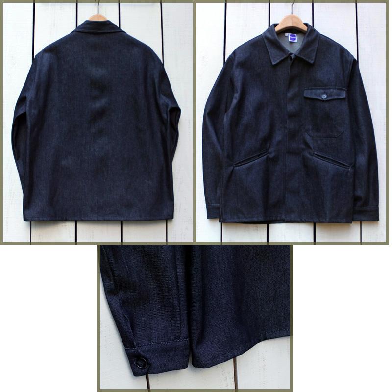 Massaua マッサワ デニムブルゾン ダークインディゴ Denim Blouson 