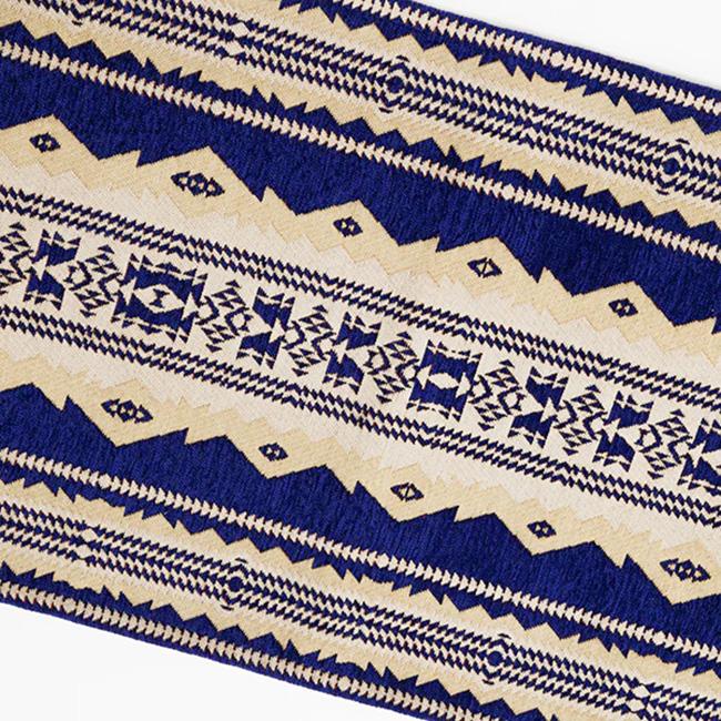 Pendleton ペンドルトン キッチンミドルマット ネイビー ベージュ Kitchen Middle Mat Cascadia ネイティブ 総柄 インテリア ラグ 滑り止め付 玄関 リビング | PENDLETON | 06