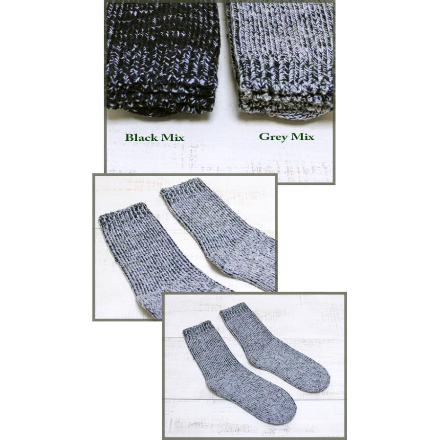Magon マゴン ウールミックスクルーソックス ふくらはぎ下丈 ワンサイズ ユニセックス 小さめ Wool Mix Crew Socks |  | 01