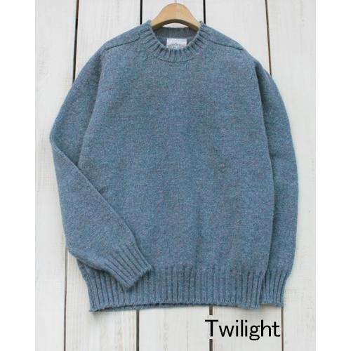 Jamieson's ジャミーソンズ サドルショルダークルー セーター Plain Saddle Shoulder Crew 3プライ 厚手 | Jamieson's of Shetland | 03