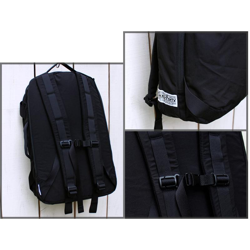 Mt.Rainier Design マウントレイニアデザイン コンパクトラゲッジパック ブラック Compact Ruggage Pack バックパック ビジネス オンオフ | Mt. Rainier Design | 02