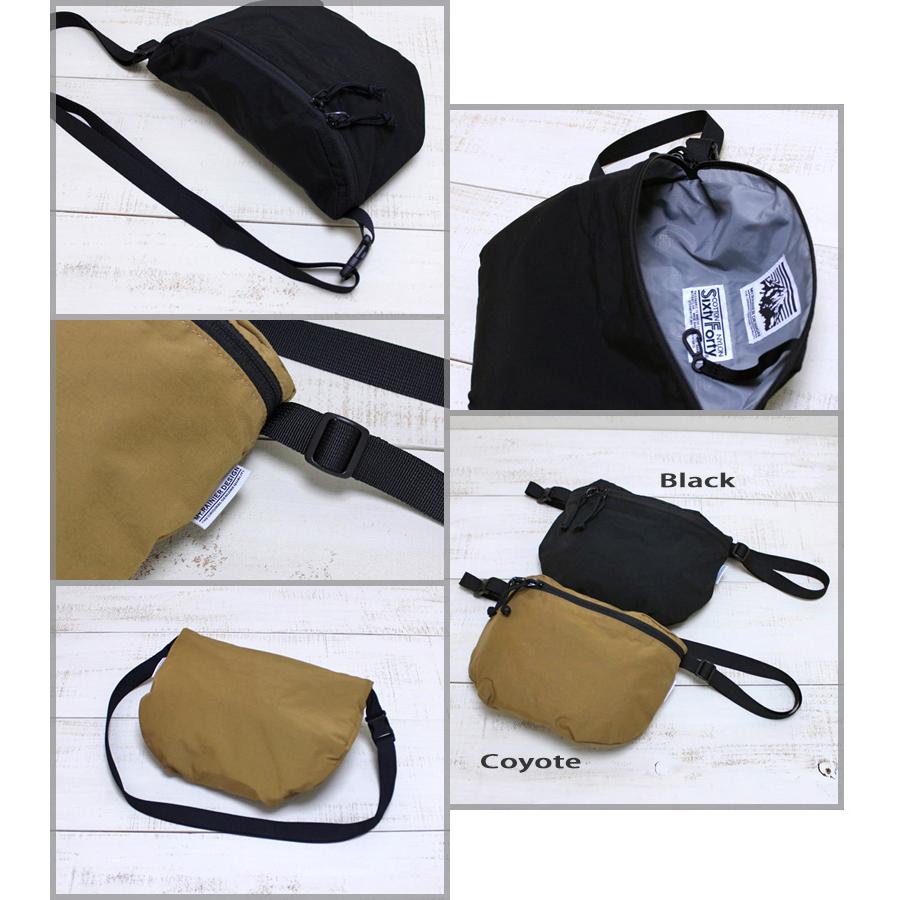 Mt.Rainier Design マウントレイニアデザイン ワンパネルポーチ ブラック コヨーテ One Panel Pouch ミニ ショルダー サコッシュ コットン ナイロン 60/40 | Mt. Rainier Design | 01