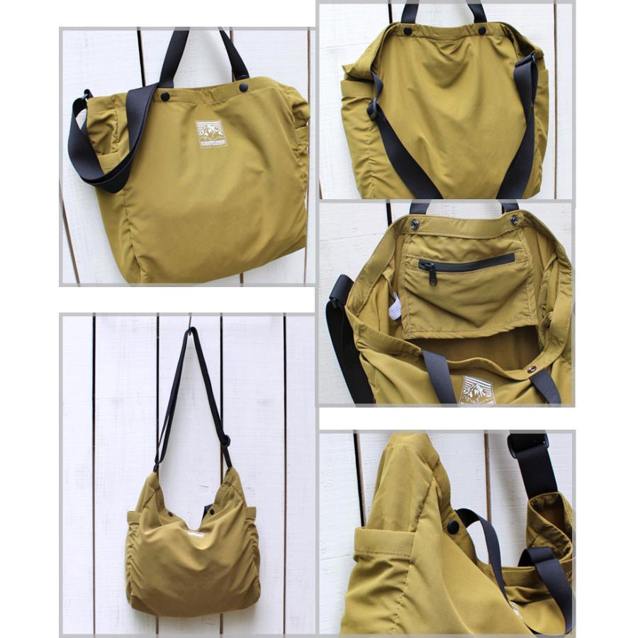 Mt.Rainier Design マウントレイニアデザイン パッカブルショルダートート ブラック コヨーテ 17L Packable Shoulder Tote 軽量 コンパクト 携行 ナイロン | Mt. Rainier Design | 04