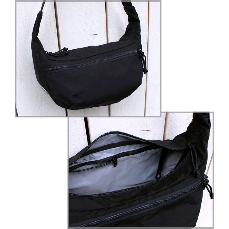 Mt.Rainier Design マウントレイニアデザイン ハーフムーン バック ブラック コヨーテ Half Moon Bag ショルダー コットン ナイロン 60/40 | Mt. Rainier Design | 03