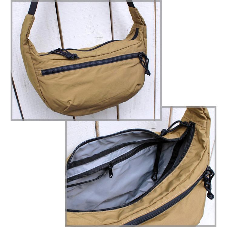 Mt.Rainier Design マウントレイニアデザイン ハーフムーン バック ブラック コヨーテ Half Moon Bag ショルダー コットン ナイロン 60/40 | Mt. Rainier Design | 05