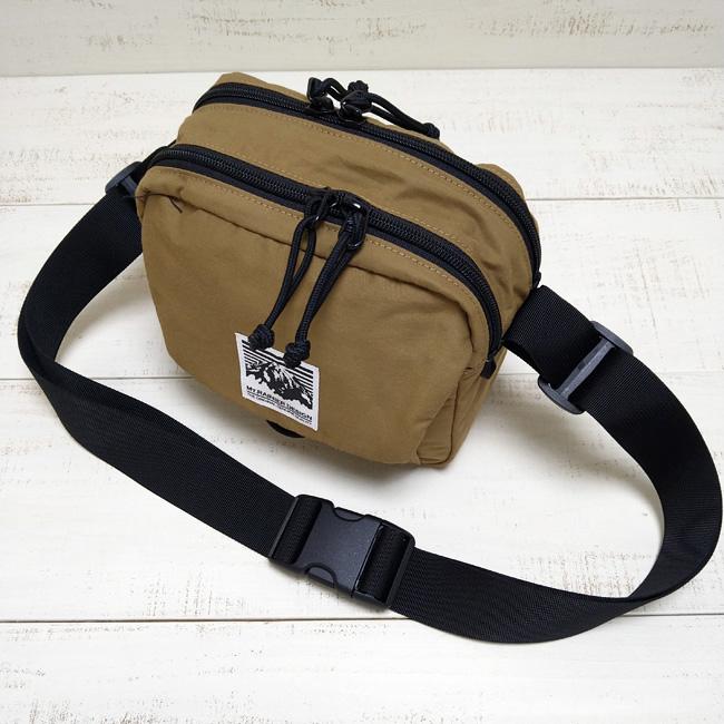 Mt.Rainier Design マウントレイニアデザイン フラップバック ショルダーバッグ ブラック コヨーテ Flap Bag コットン ナイロン 60/40 | Mt. Rainier Design | 05