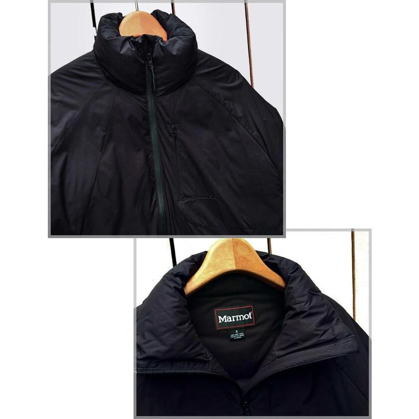 Marmot（マーモット） ロングダウンジャケット ブラック 黒 シンプル