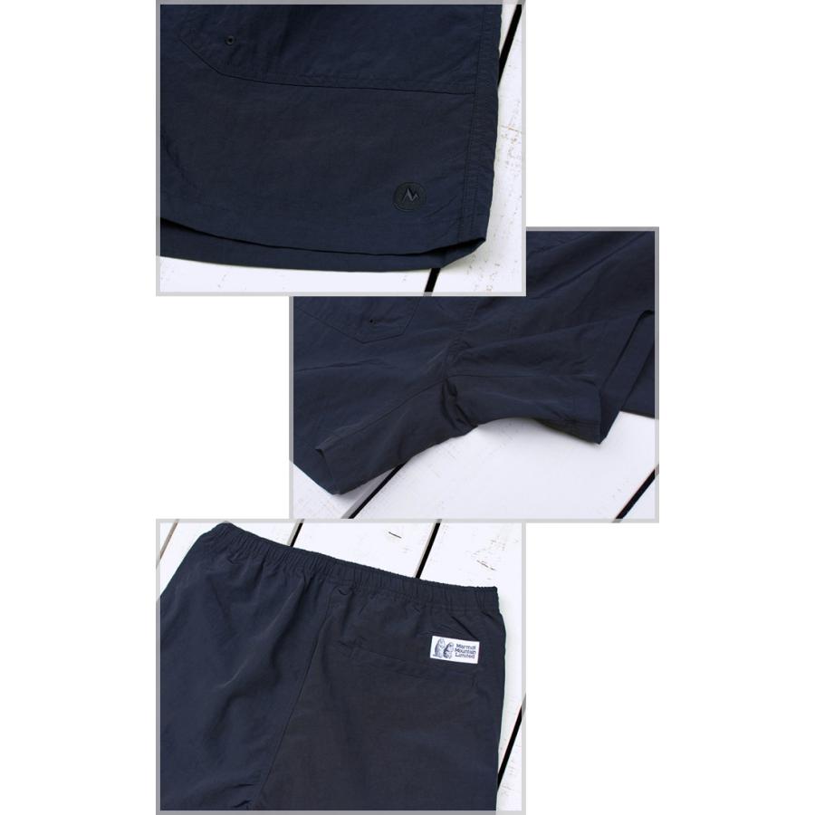 Marmot マーモット システマショーツ Systema Shorts しわ加工 ナイロン 刺繍ロゴ 耐久撥水 防風 膝上丈 クラシック | Marmot | 05