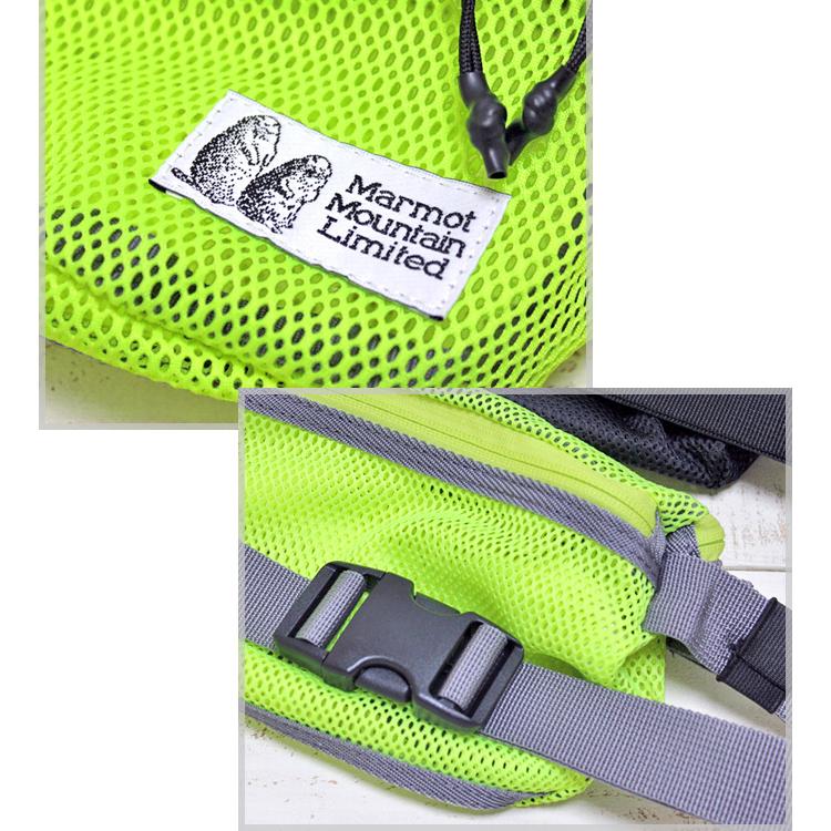 Marmot（マーモット） メッシュウエストポーチ ウエストバッグ Mesh