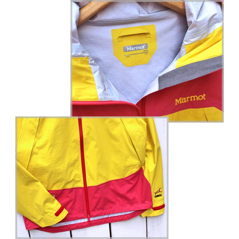 Marmot（マーモット） キメラ ジャケット イエロー レッド スタッフ