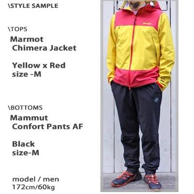 Marmot（マーモット） キメラ ジャケット イエロー レッド スタッフ