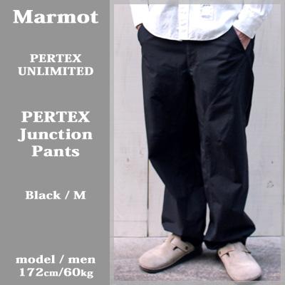 Marmot（マーモット） パーテックスジャンクションパンツ ブラック 黒