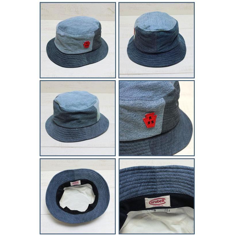 nrobeR ローバー バケットハット インディゴデニム A Bucket Hat