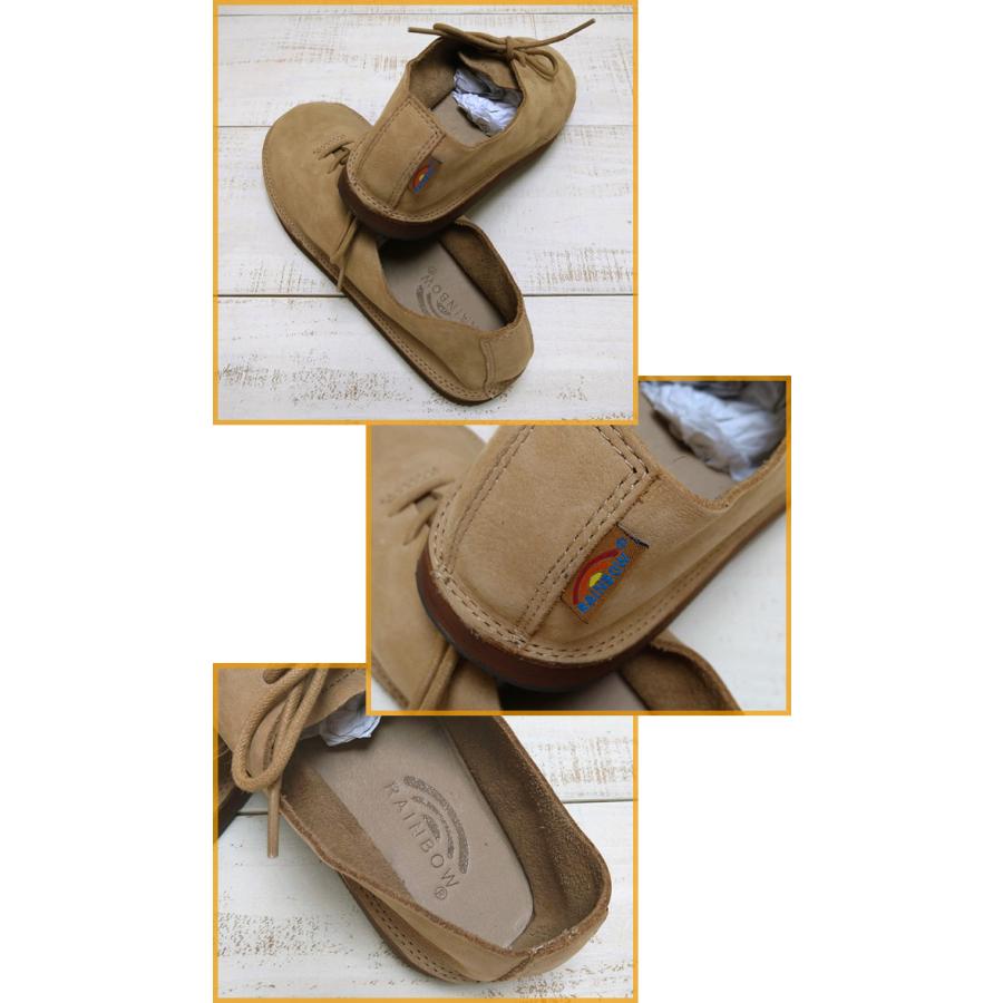 Rainbow Sandals レインボーサンダル モカシューズ 3色展開 Mocca Shoe クラシック モックシューズ サンダルソール ヌバック レザー | RAINBOW SANDALS | 08