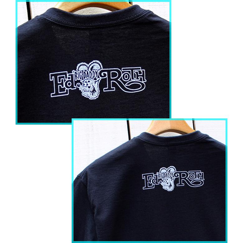 RAT FINK（ラットフィンク） プリントT サックス メトロブルー