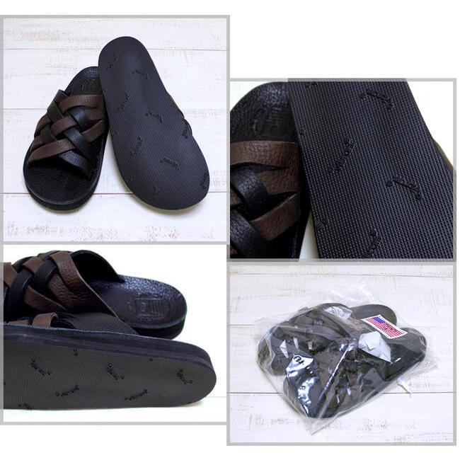 THE SANDALMAN（サンダルマン） 別注 ウィーブレザーサンダル