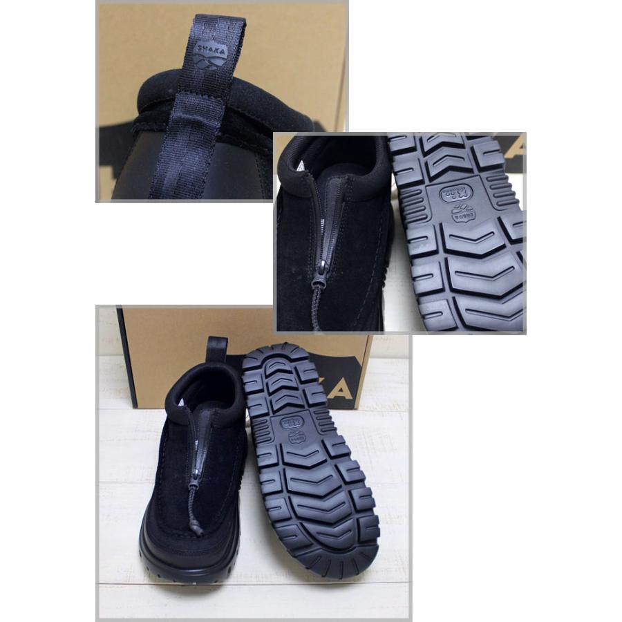 シャカ SHAKA ジップモカシンブーティ SHAKA（シャカ） ジップ モカシン ブーティーEX ZIP MOCCASIN BOOTIE