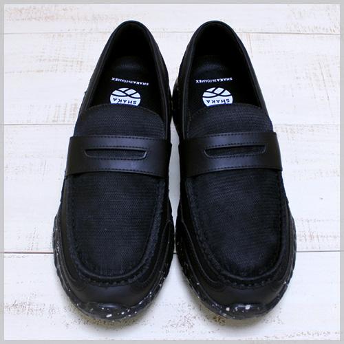 SHAKA（シャカ） メテオ ローファー ブラック Blk Meteor Loafer SXL