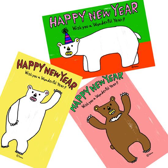 TaMa たま ポストカード 3枚セット Post Card 3-Set ハガキ 絵葉書