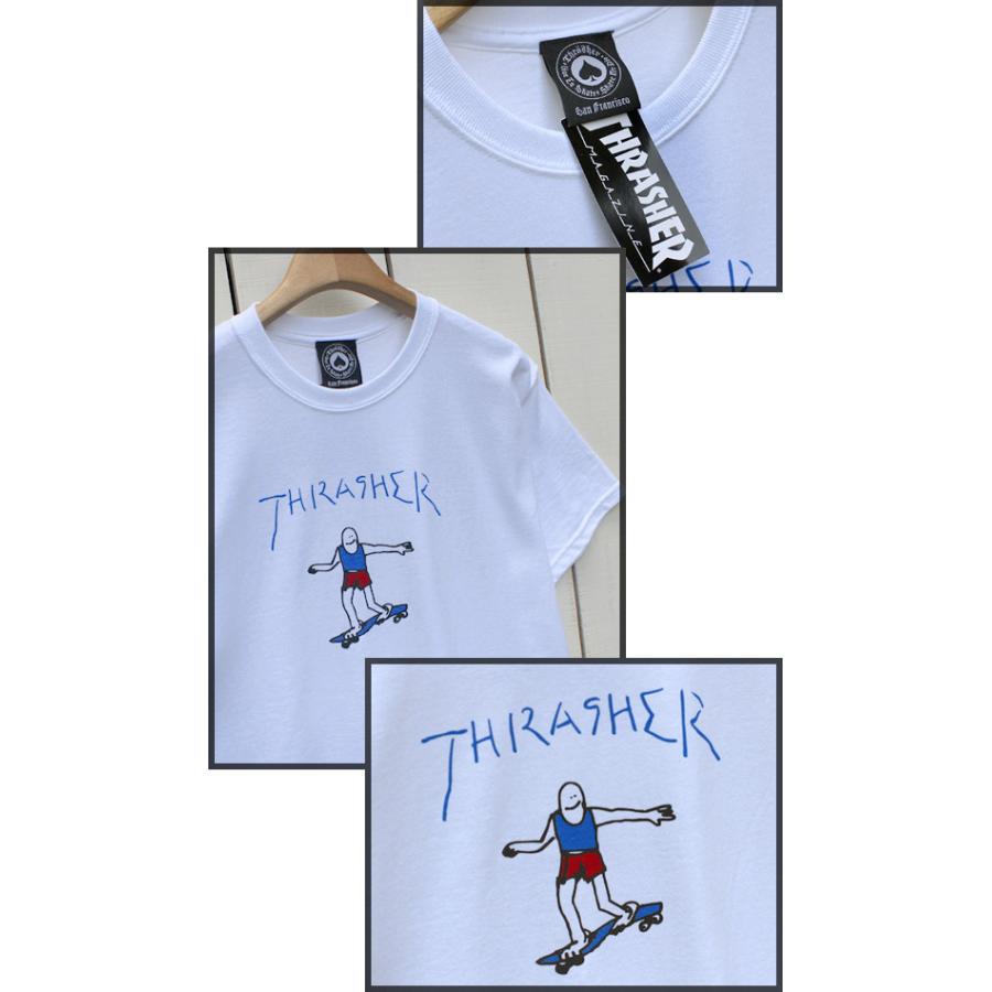 THRASHER Thrasher スラッシャー プリントTシャツ ホワイト 白