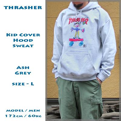 UNDERR THRASHER ロンハーマン コラボフーディ XLサイズ グレー UNDERR THRASHER ロンハーマン コラボフーディ XLサイズ グレー - メルカリ