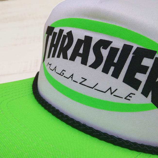 THRASHER（スラッシャー） ロゴロープトラッカーキャップ Ellipse Mag