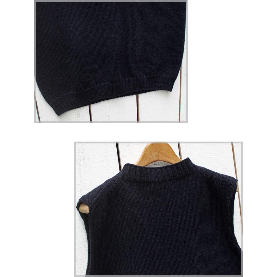 Tom Simpson トムシンプソン クルーネックニットベスト Sleevless Crew