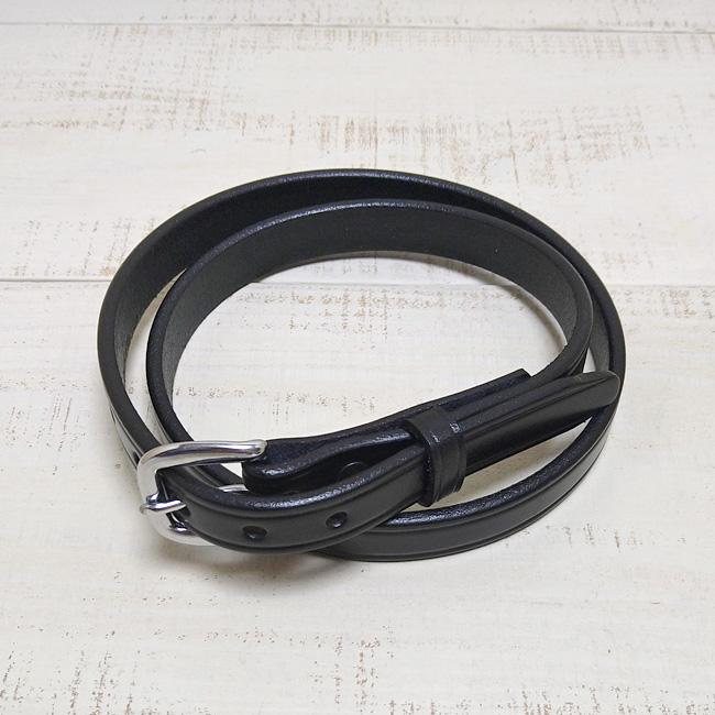 TORY LEATHER（トリーレザー） ブライドルレザーベルト ブラック 黒 3