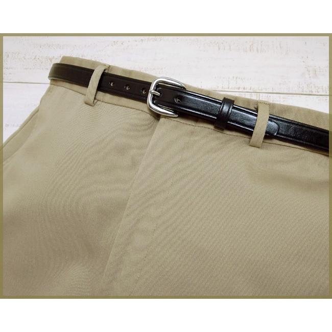 TORY LEATHER（トリーレザー） ブライドルレザーベルト ブラック 黒 3