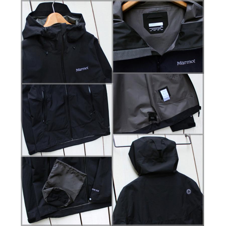 Marmot マーモット ゴアテックス ニカ ジャケット 2 ブラック Marmot マーモット ゴアテックス ニカ ジャケット 2 ブラック
