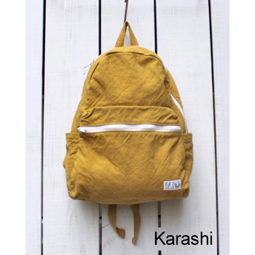 V.D.L.C リュックサック Lサイズ からし 瑠璃 るりいろ ブルー 青