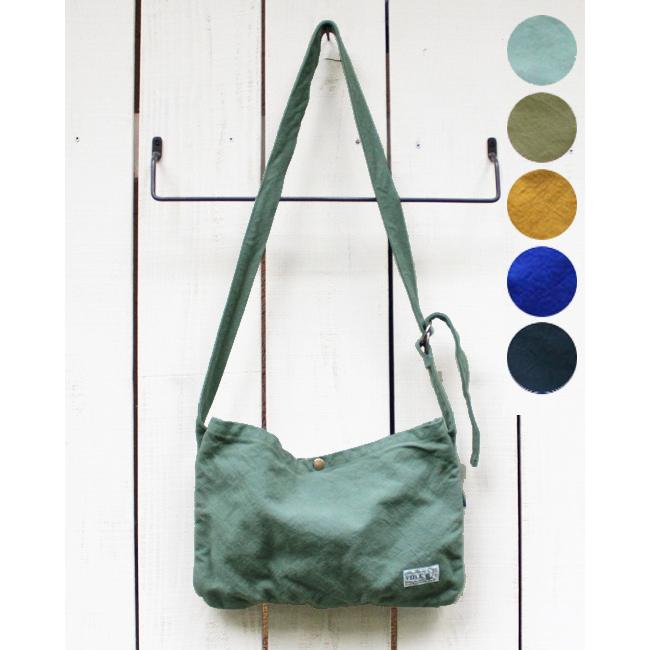 V.D.L.C ショルダーポーチ サコッシュ 銀ネズミ ベージュ からし 瑠璃