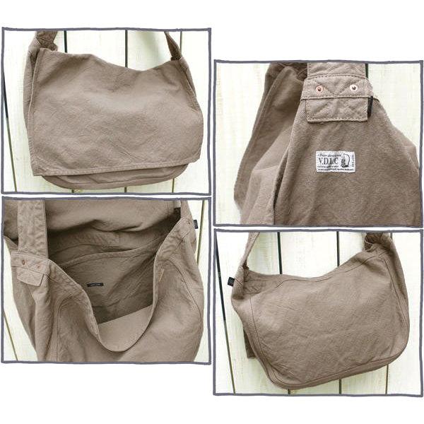 V.D.L.C ニュースペーパーバッグ Lサイズ 生成 ベージュ からし 瑠璃