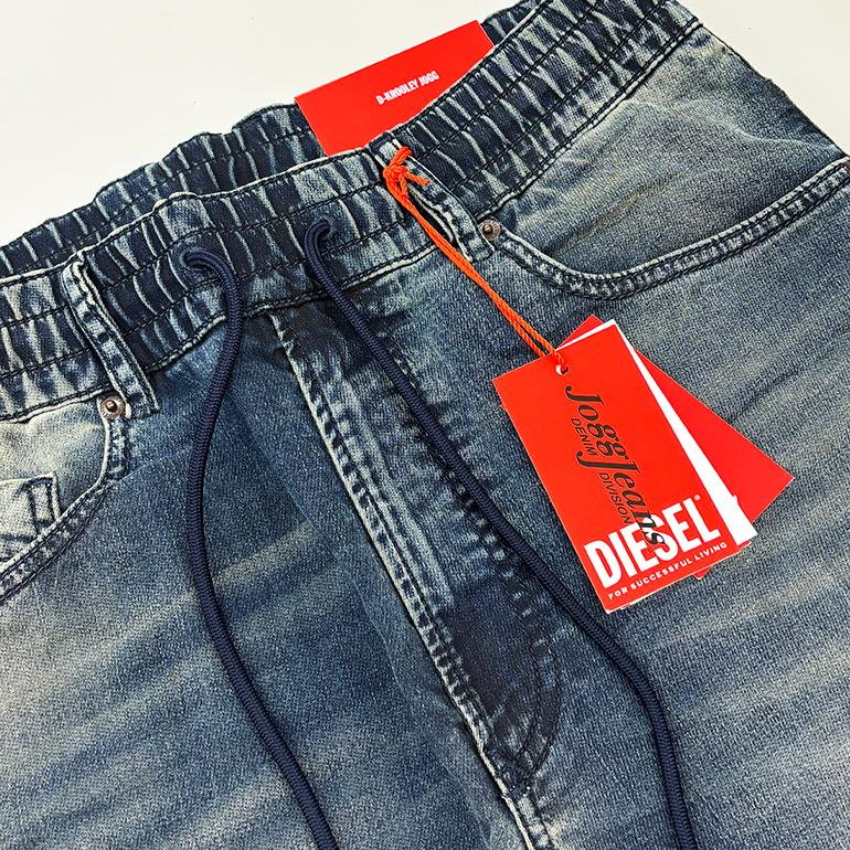 DIESEL ディーゼル ジョグデニム スウェットパンツ KROOLEY W26