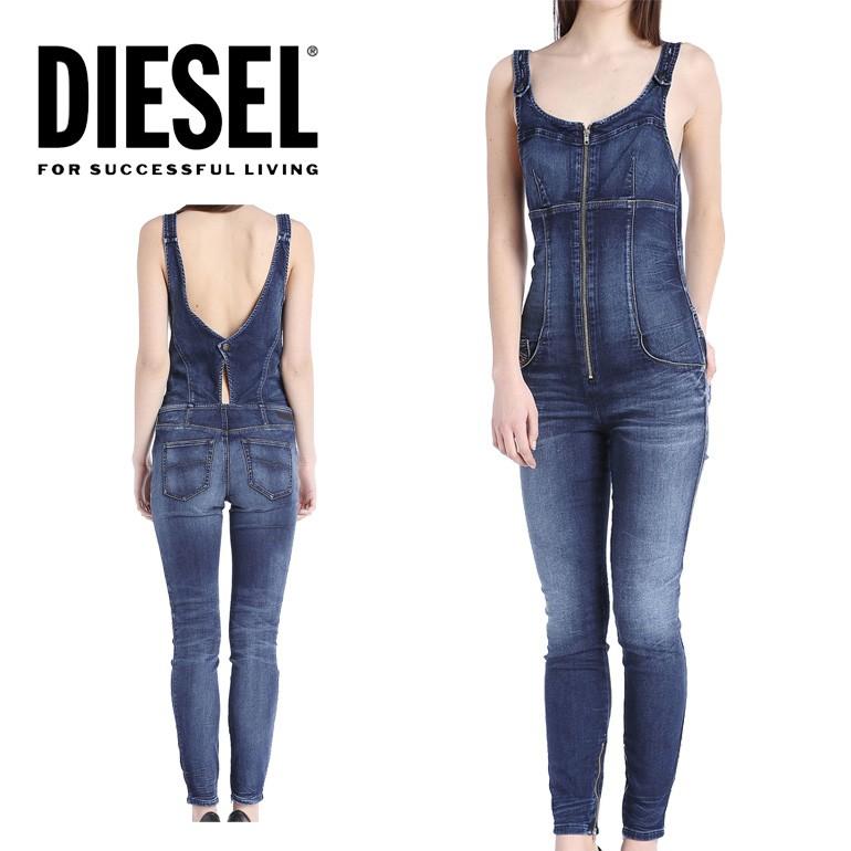 DIESEL ディーゼル ZEPPEL-NE 084CZ デニム オールインワン サロペット 