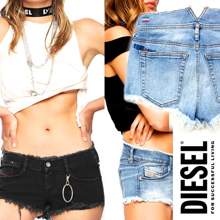 ディーゼル DIESEL レディース デニム ショートパンツ D-SW001 080AM  