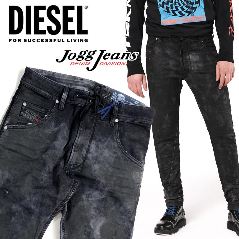 DIESEL ディーゼル デニム ジョグジーンズ メンズ KROOLEY-CB-NE 69AS