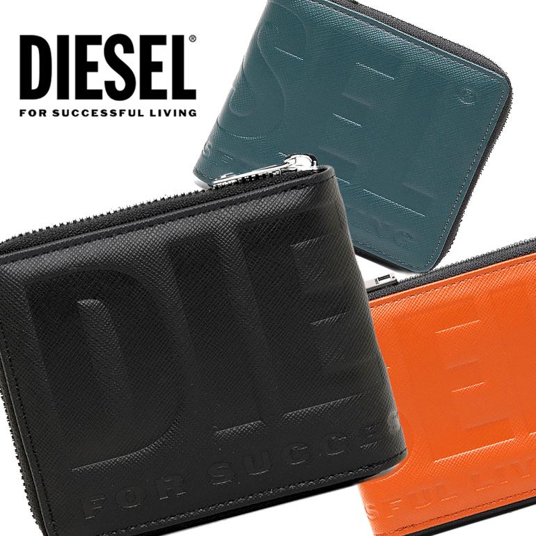 ディーゼル、ビッグロゴ二つ折り財布 diesel 最終値下げ-