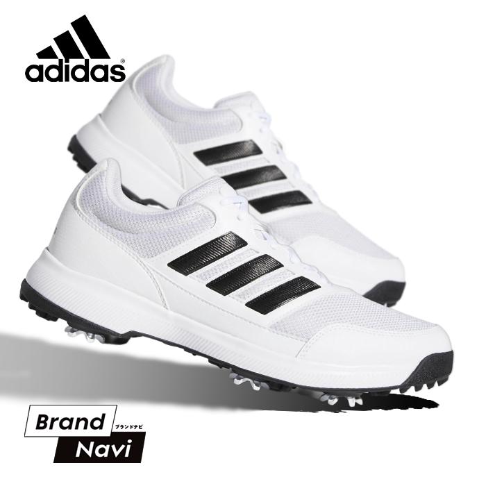 アディダス ゴルフシューズ メンズ スパイクレス ブランド スポーツ ホワイト TECH RESPONSE 2.0 EE9418 サイズ交換1