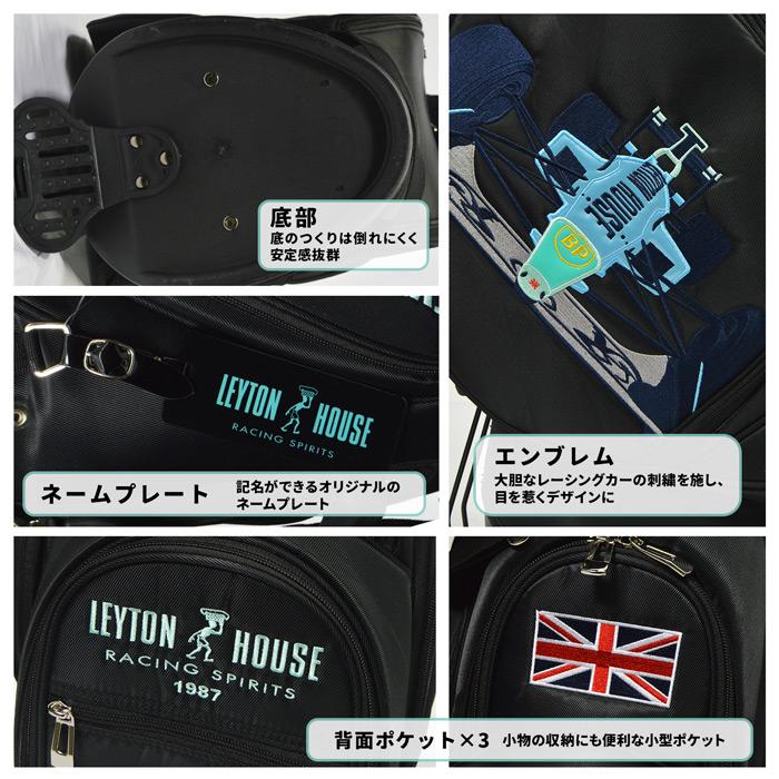 LEYTON HOUSE ゴルフ キャディーバッグ メンズ レディース LEYTON HOUSE ゴルフ キャディーバッグ メンズ レディース